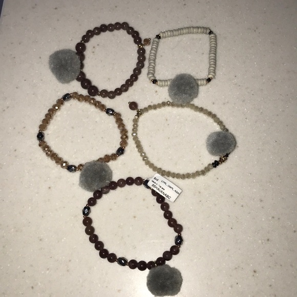 Bracelet set (5 piece) - Picture 1 of 4